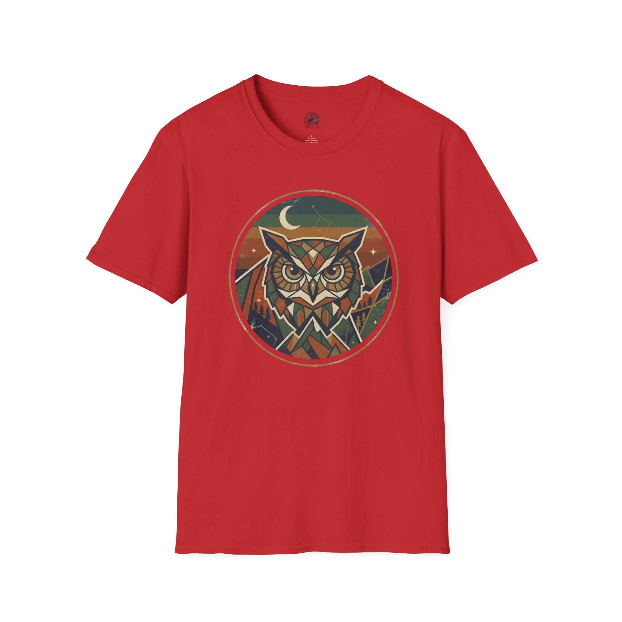 Vintage Mountain Owl T-Shirt