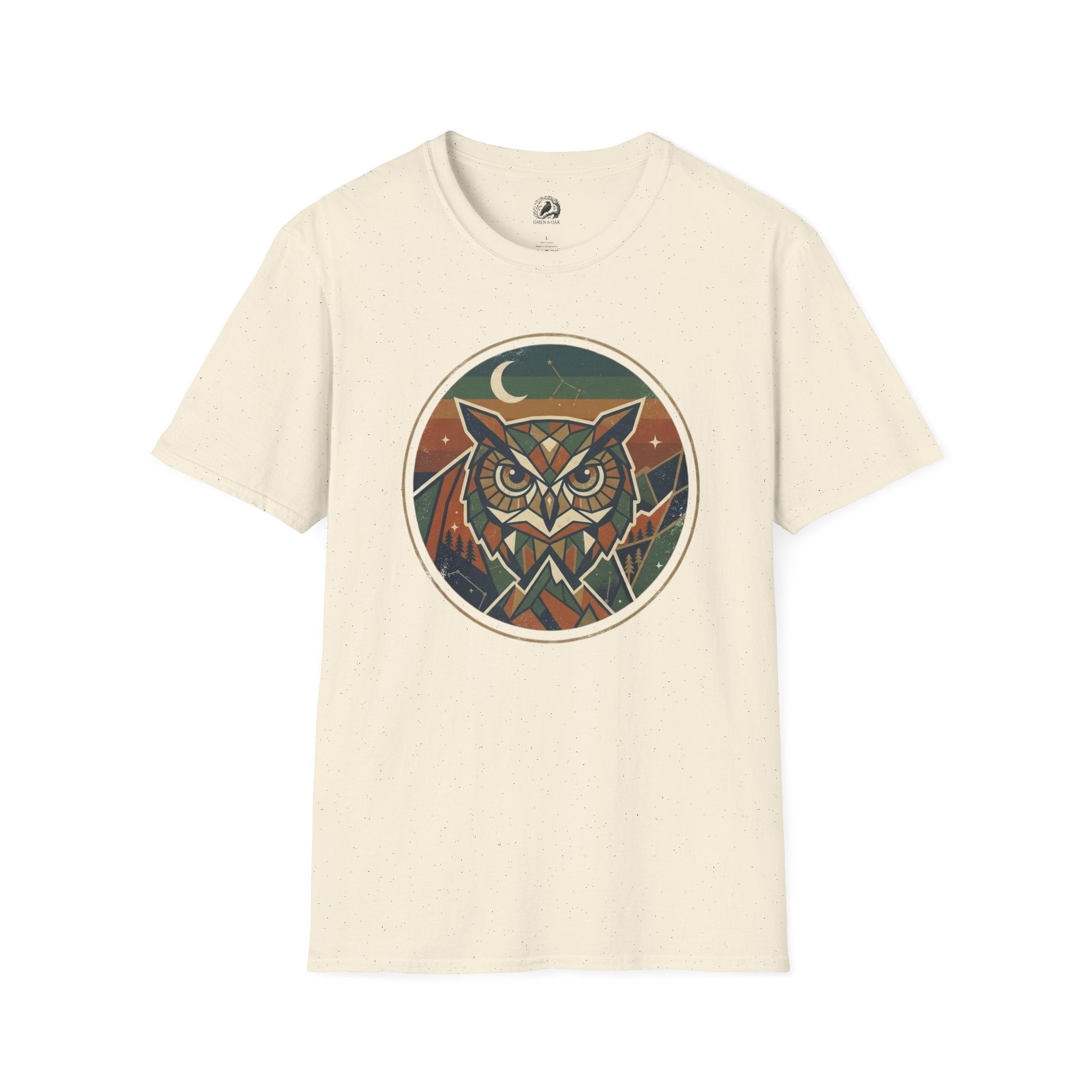 Vintage Mountain Owl T-Shirt