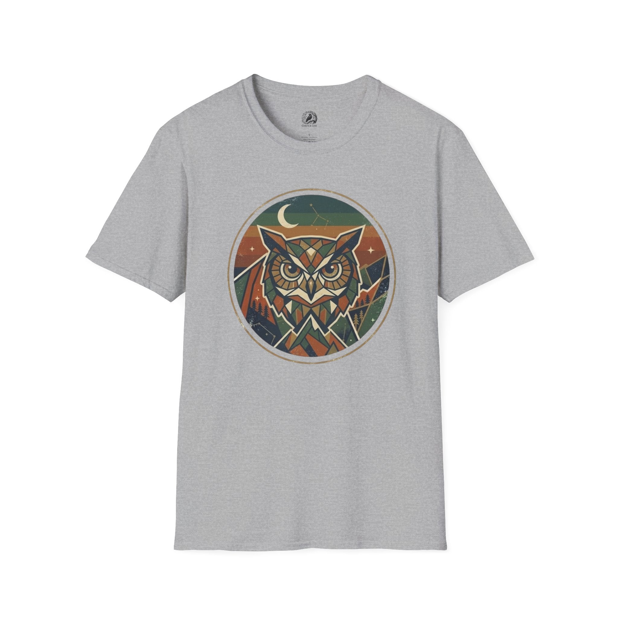 Vintage Mountain Owl T-Shirt