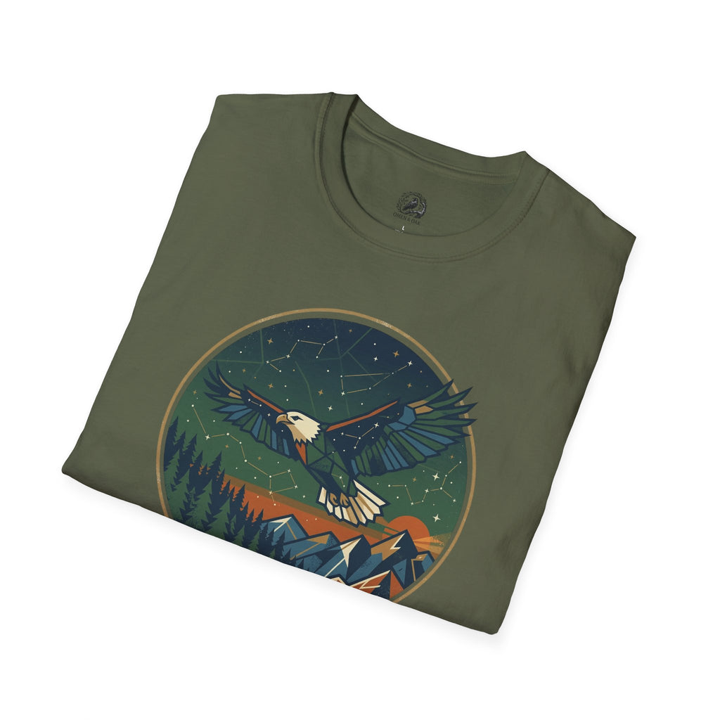 Eagle Mountain Graphic T-Shirt — Night Sky Adventure Tee