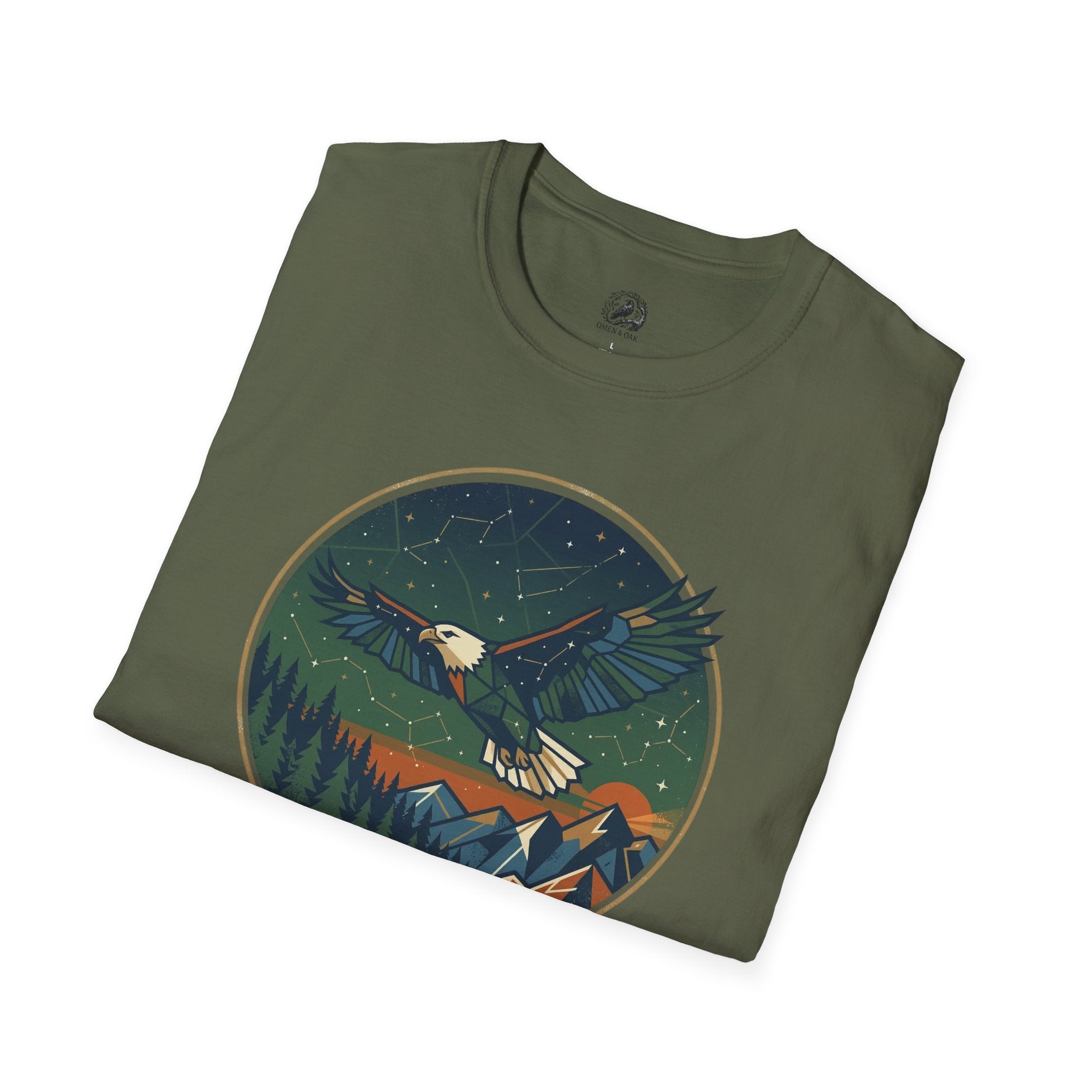 Eagle Mountain Graphic T-Shirt — Night Sky Adventure Tee
