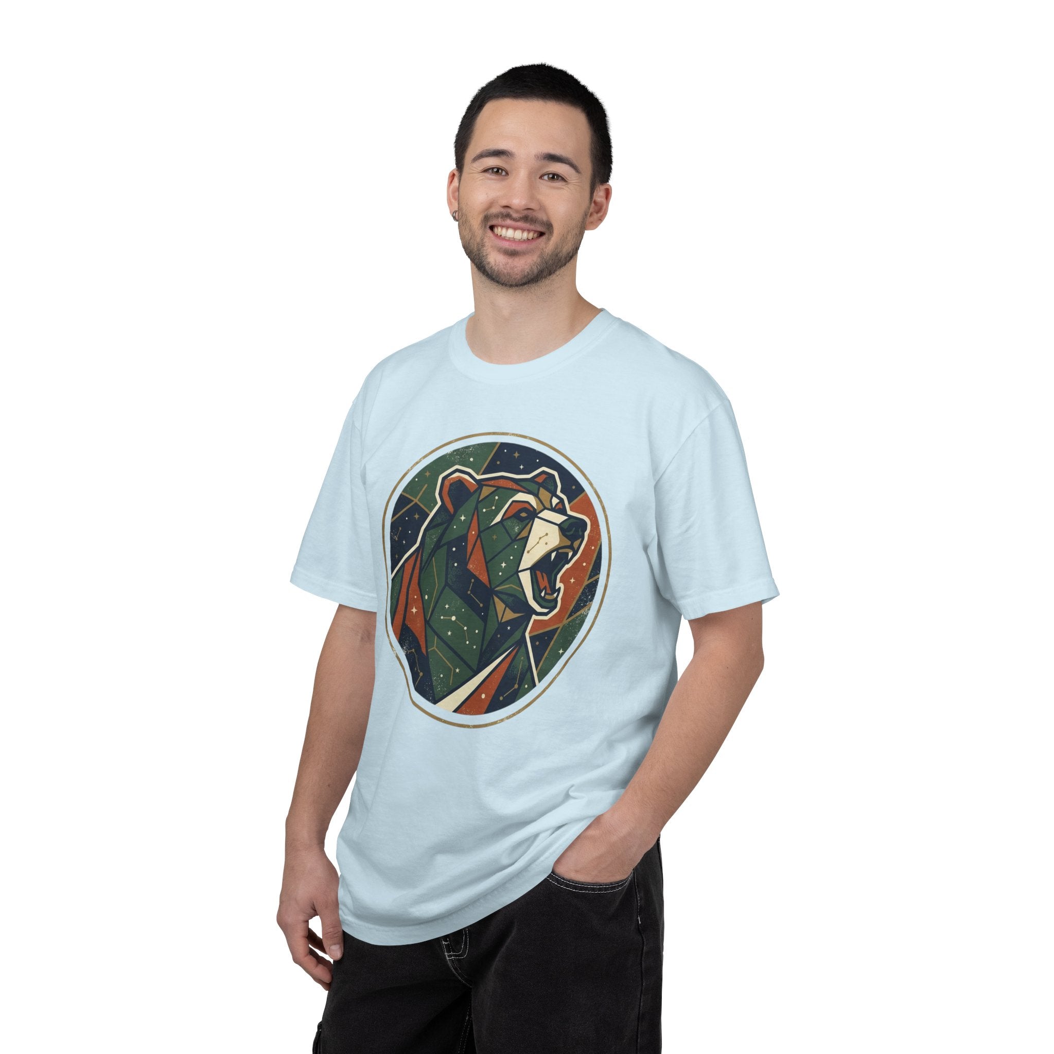 Bear Geometric Graphic T-Shirt