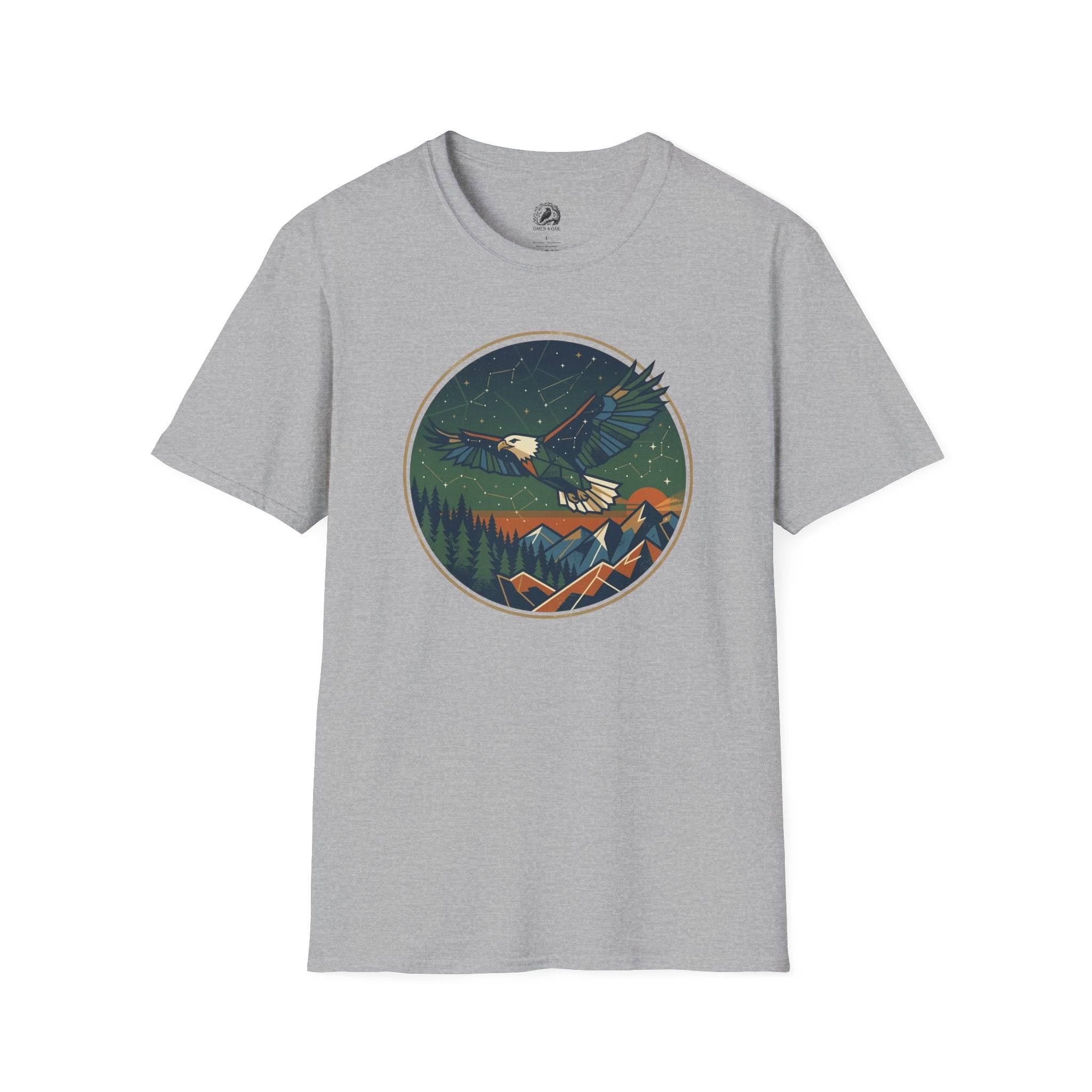 Eagle Mountain Graphic T-Shirt — Night Sky Adventure Tee