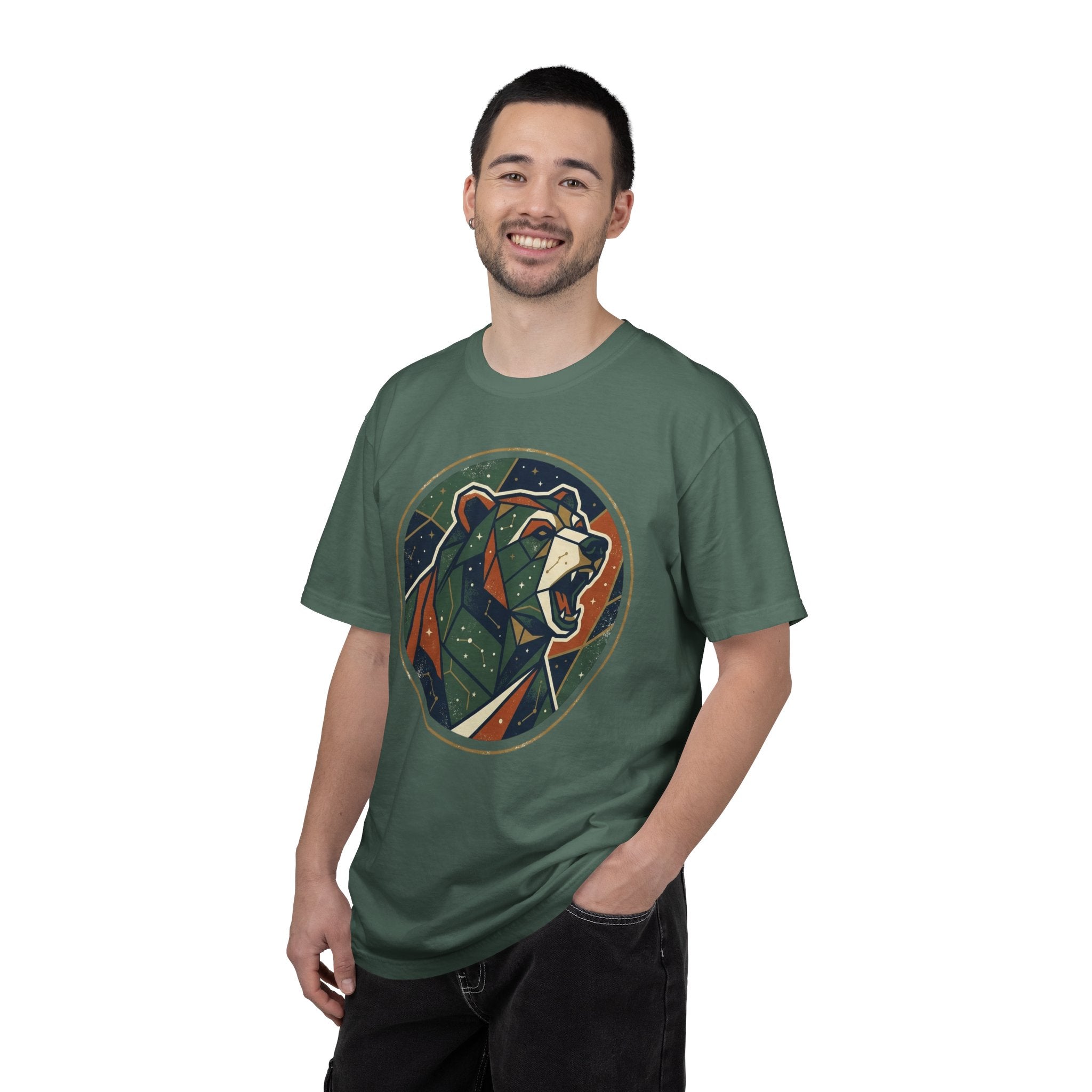 Bear Geometric Graphic T-Shirt
