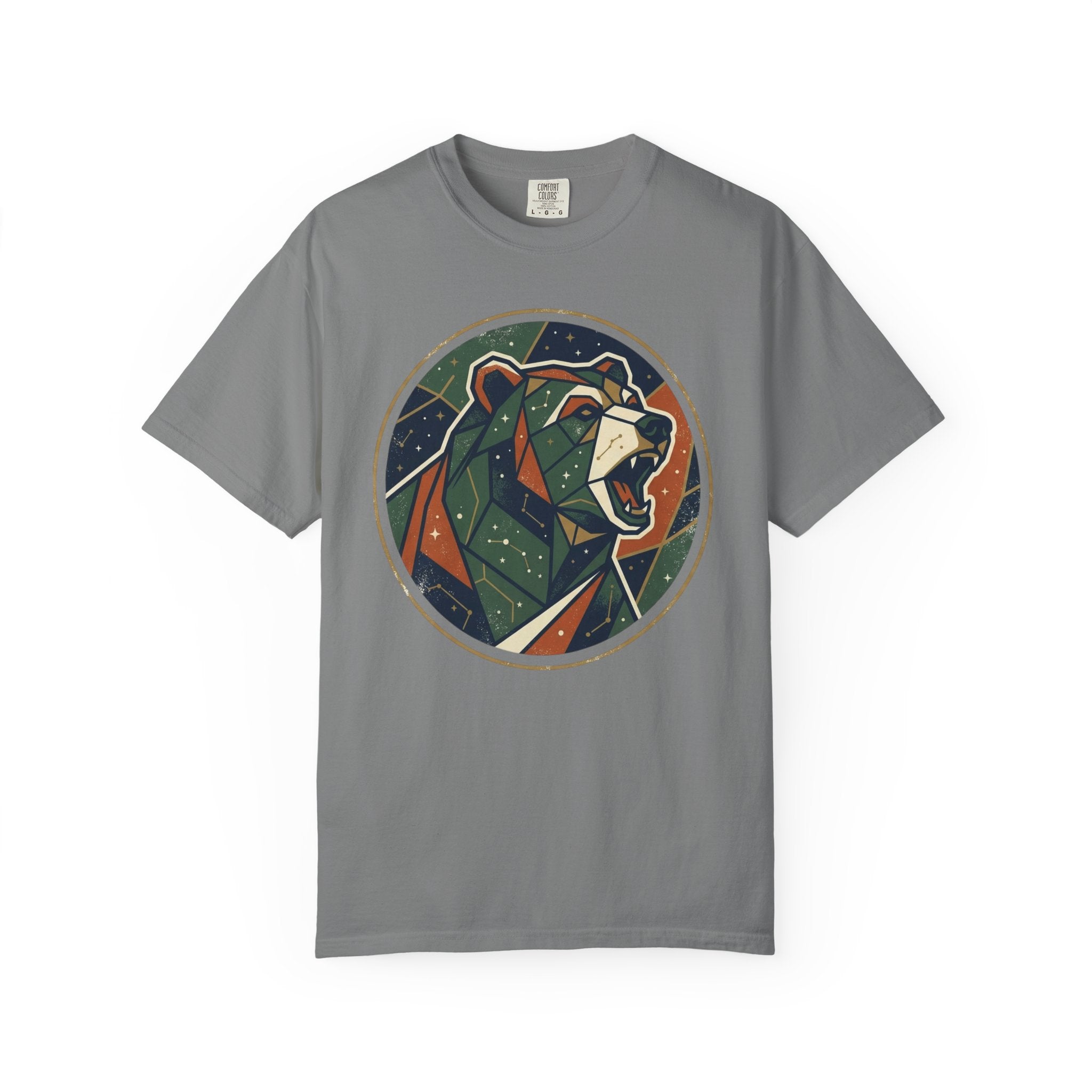 Bear Geometric Graphic T-Shirt