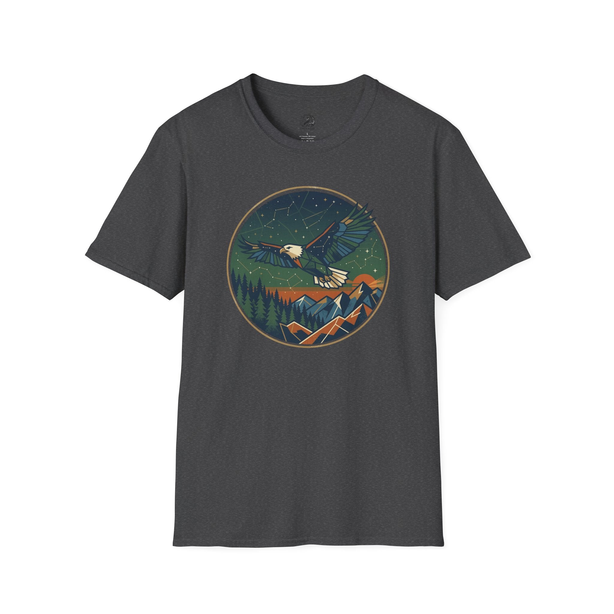 Eagle Mountain Graphic T-Shirt — Night Sky Adventure Tee