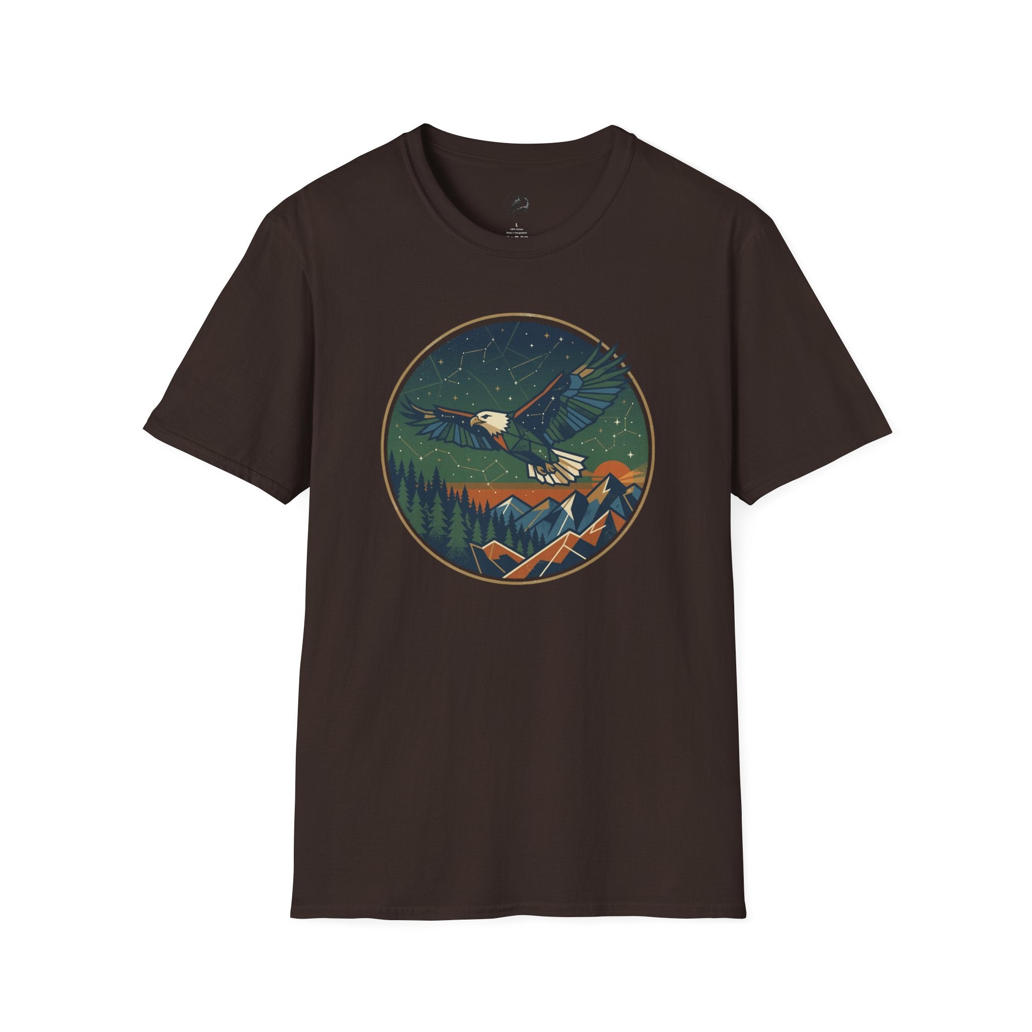 Eagle Mountain Graphic T-Shirt — Night Sky Adventure Tee