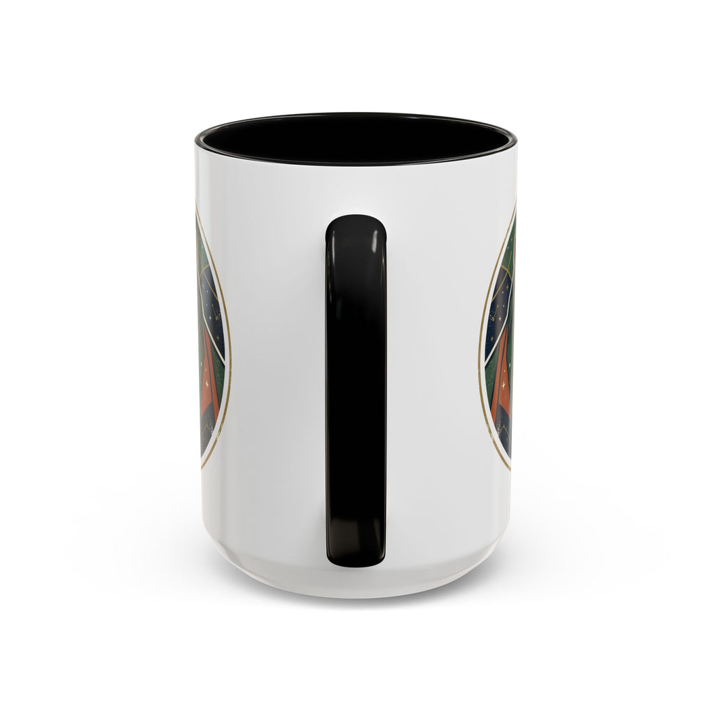 Geometric Roaring Bear Mug | Accent Coffee Mug