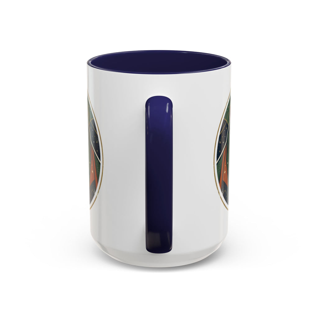 Geometric Roaring Bear Mug | Accent Coffee Mug