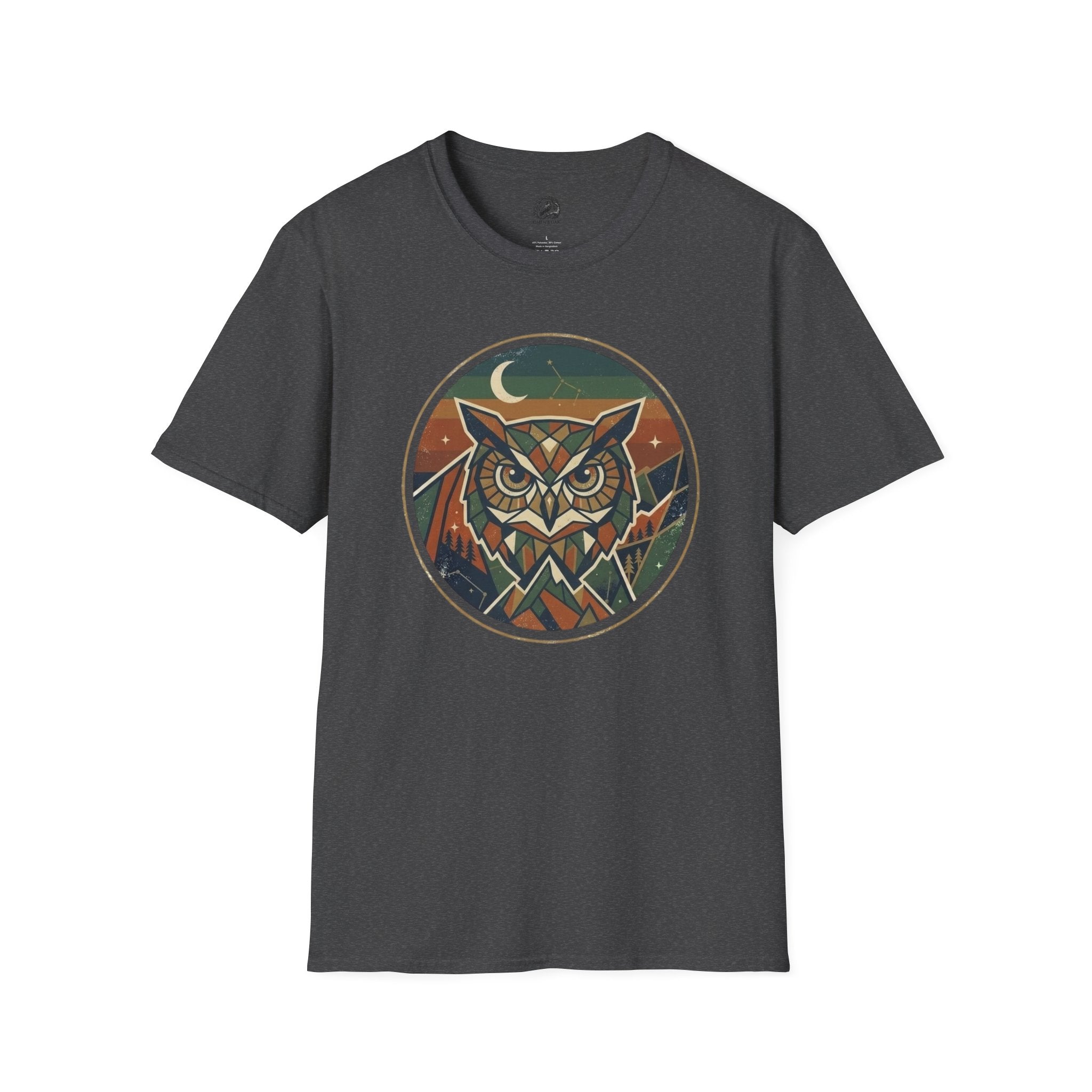 Vintage Mountain Owl T-Shirt