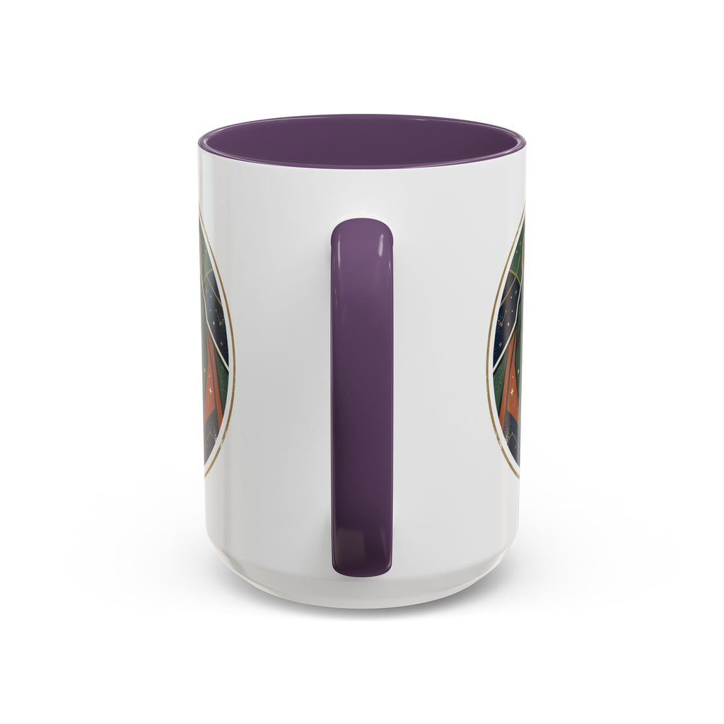 Geometric Roaring Bear Mug | Accent Coffee Mug