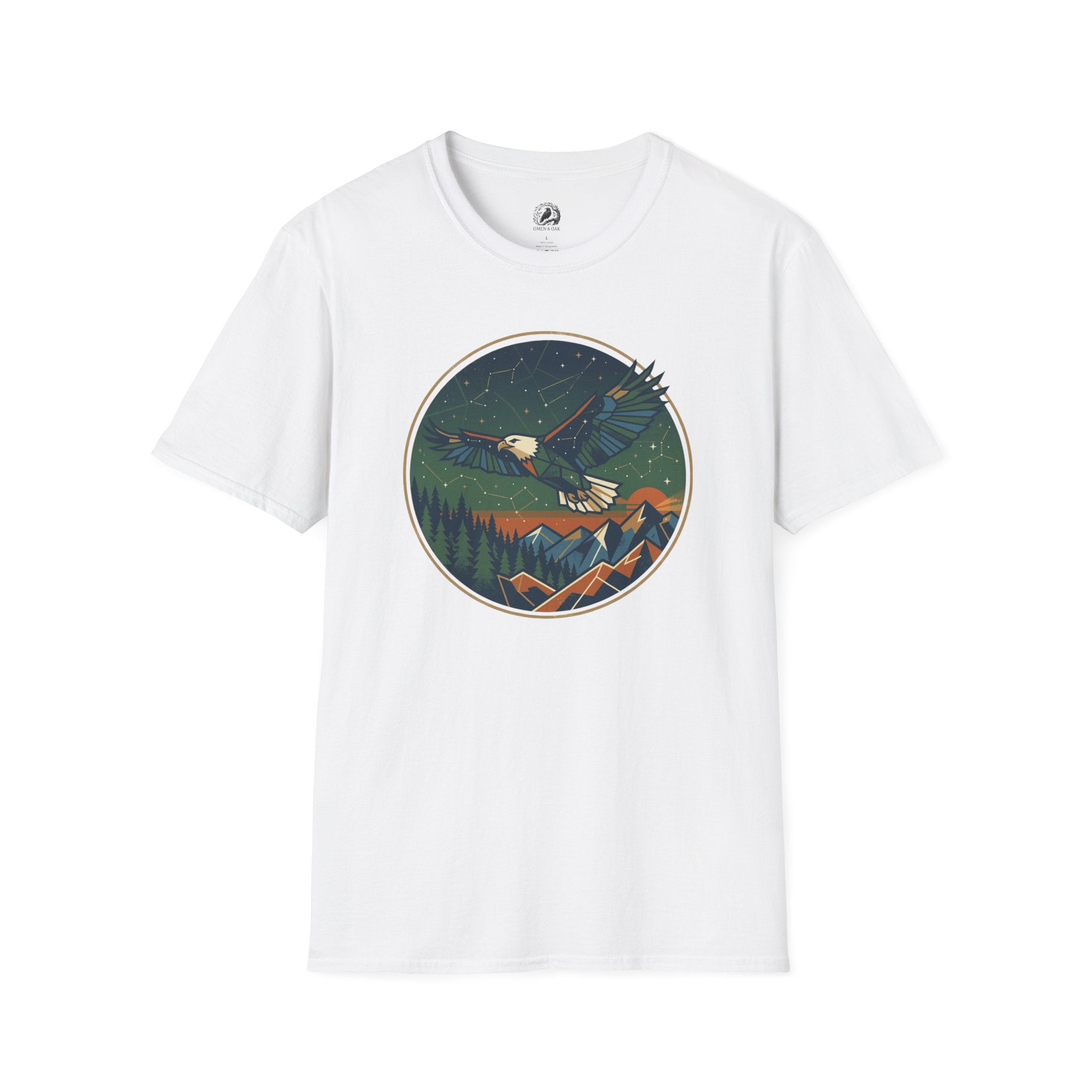 Eagle Mountain Graphic T-Shirt — Night Sky Adventure Tee