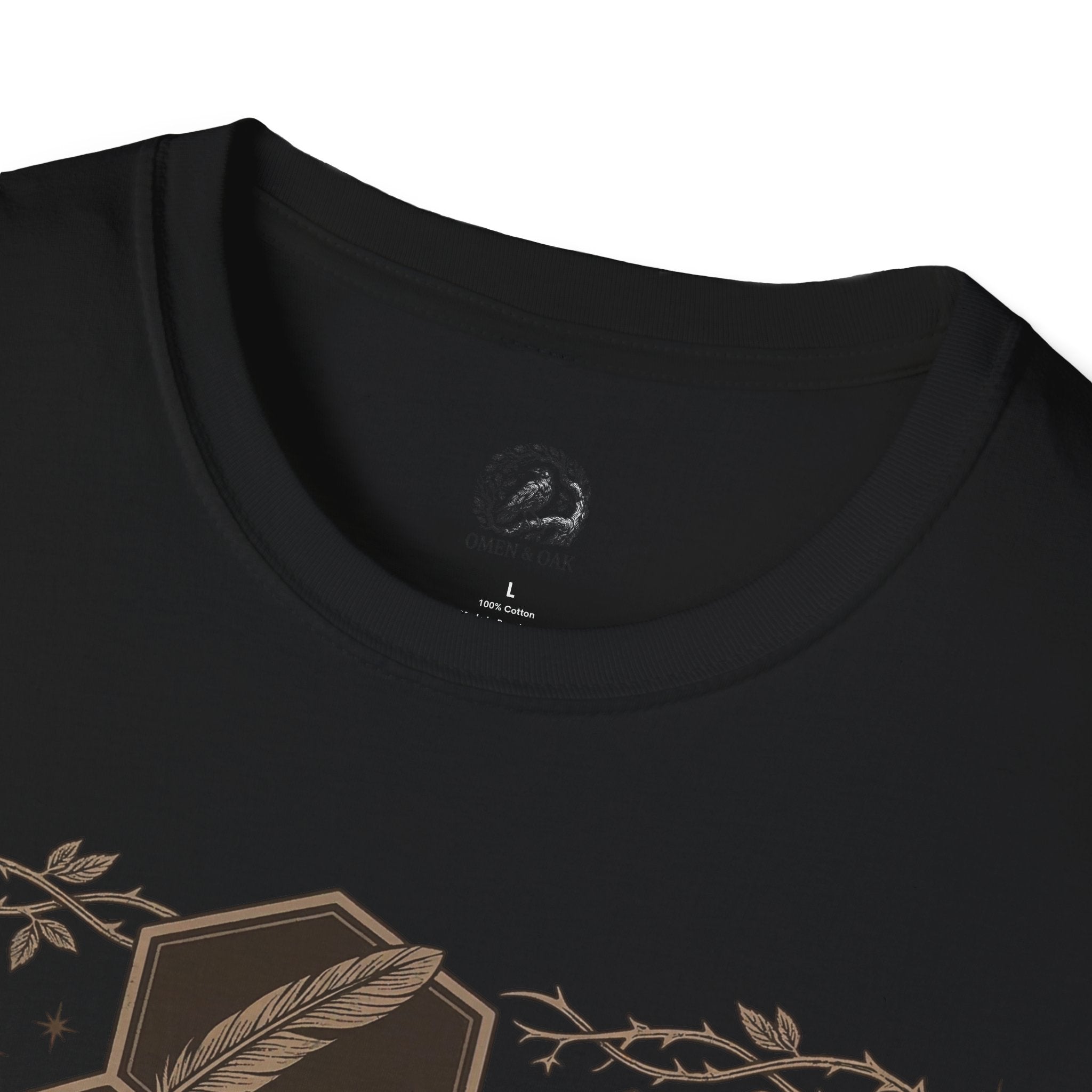 Bee Skull Honeycomb T-Shirt — Gothic Bee Graphic Tee