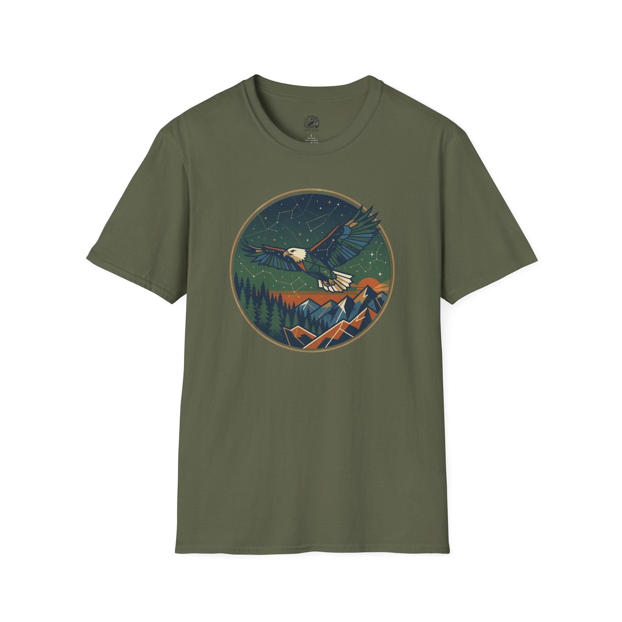 Eagle Mountain Graphic T-Shirt — Night Sky Adventure Tee