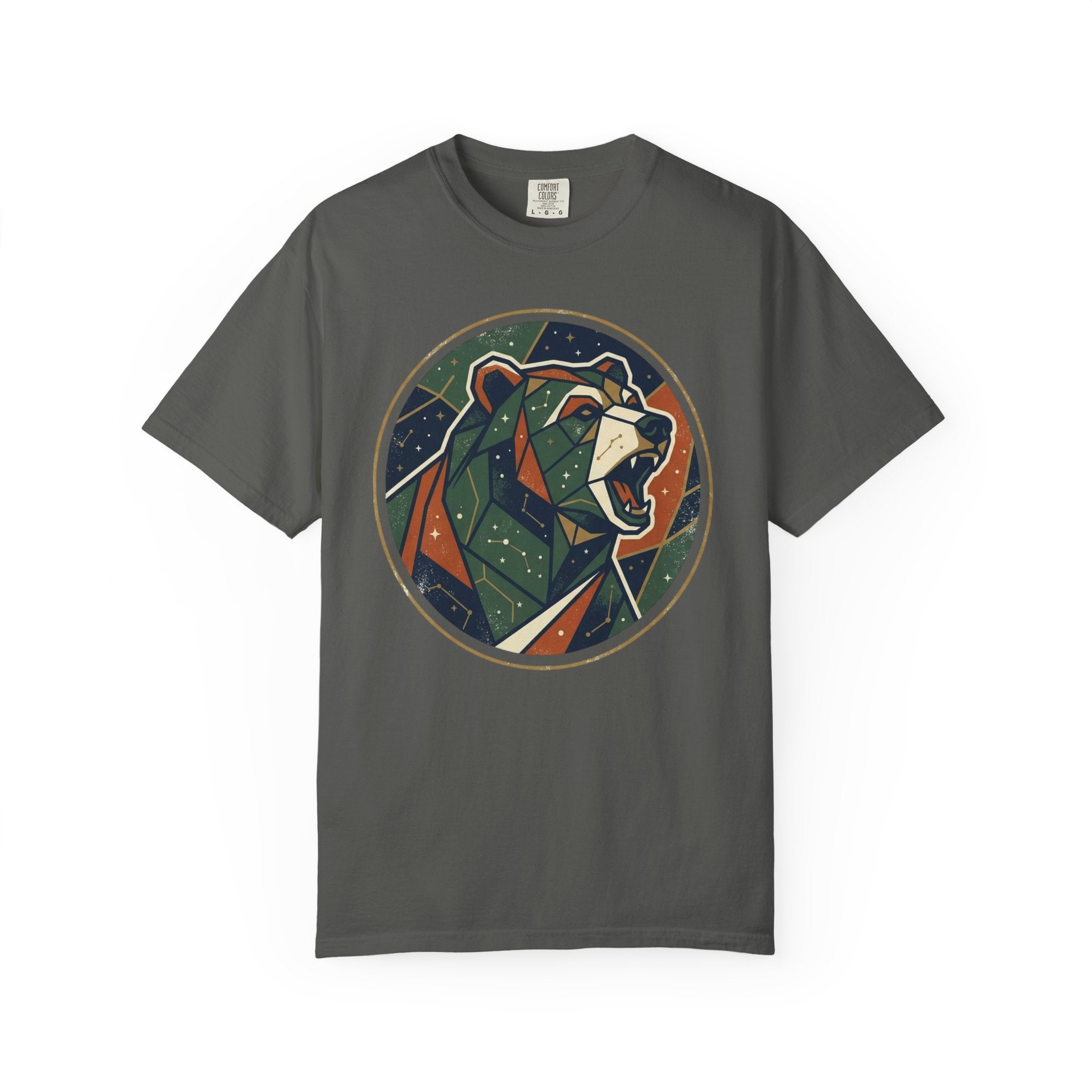 Bear Geometric Graphic T-Shirt