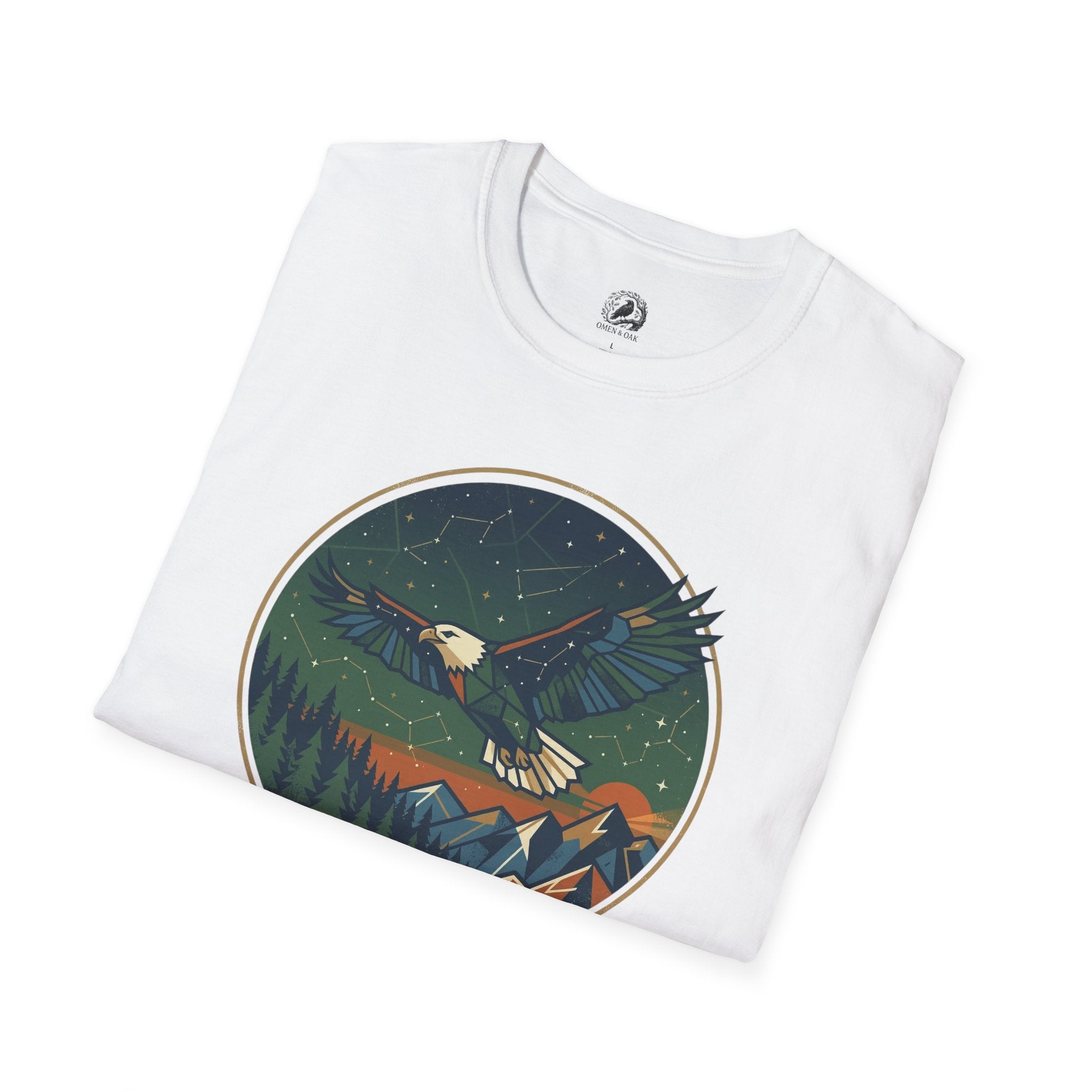Eagle Mountain Graphic T-Shirt — Night Sky Adventure Tee