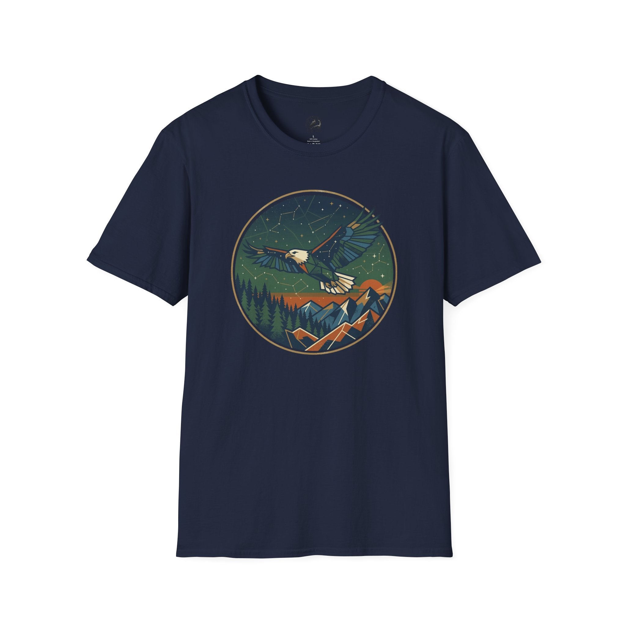 Eagle Mountain Graphic T-Shirt — Night Sky Adventure Tee