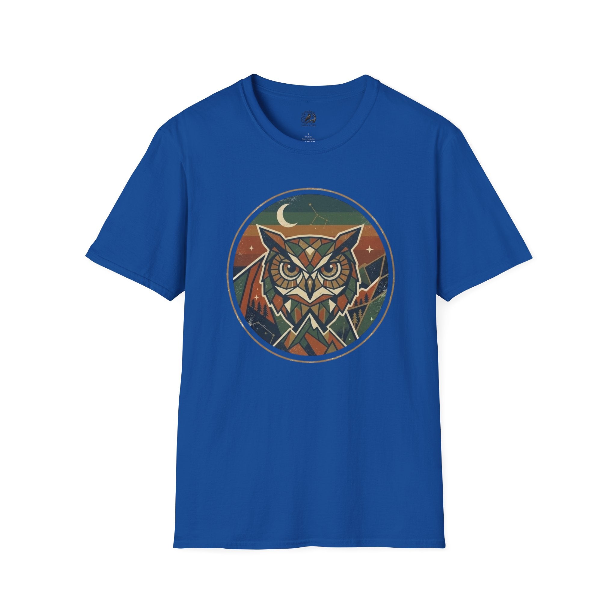 Vintage Mountain Owl T-Shirt