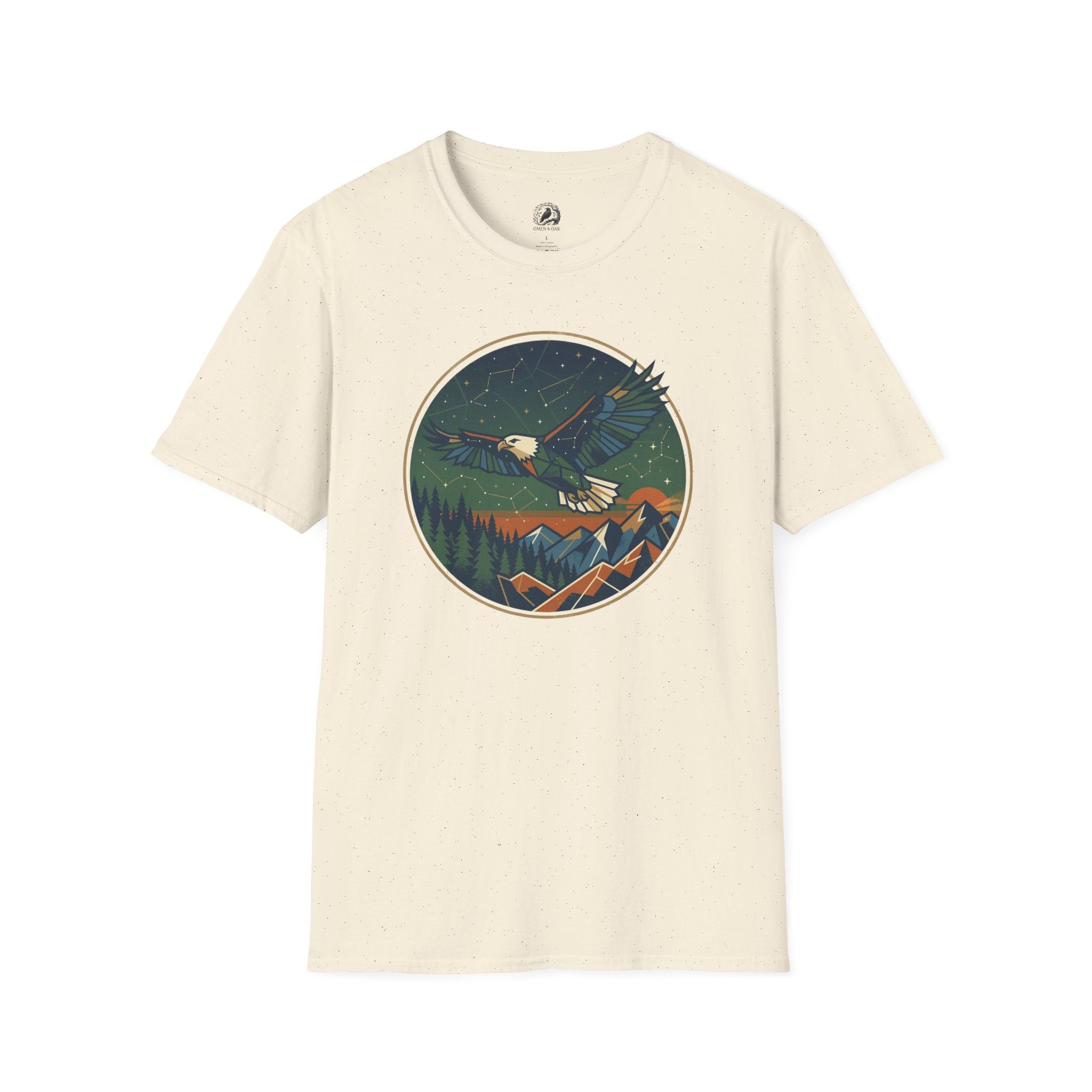 Eagle Mountain Graphic T-Shirt — Night Sky Adventure Tee