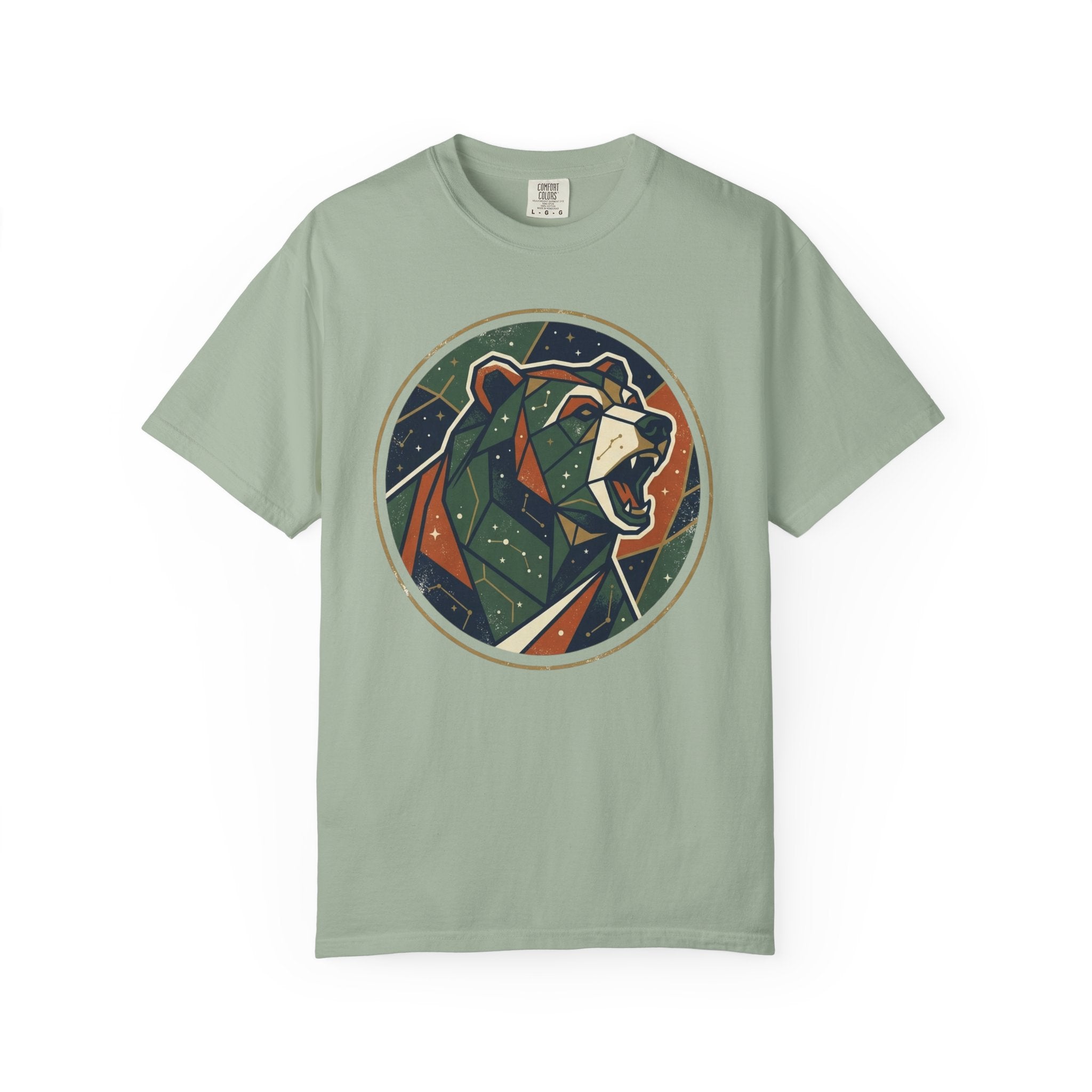 Bear Geometric Graphic T-Shirt