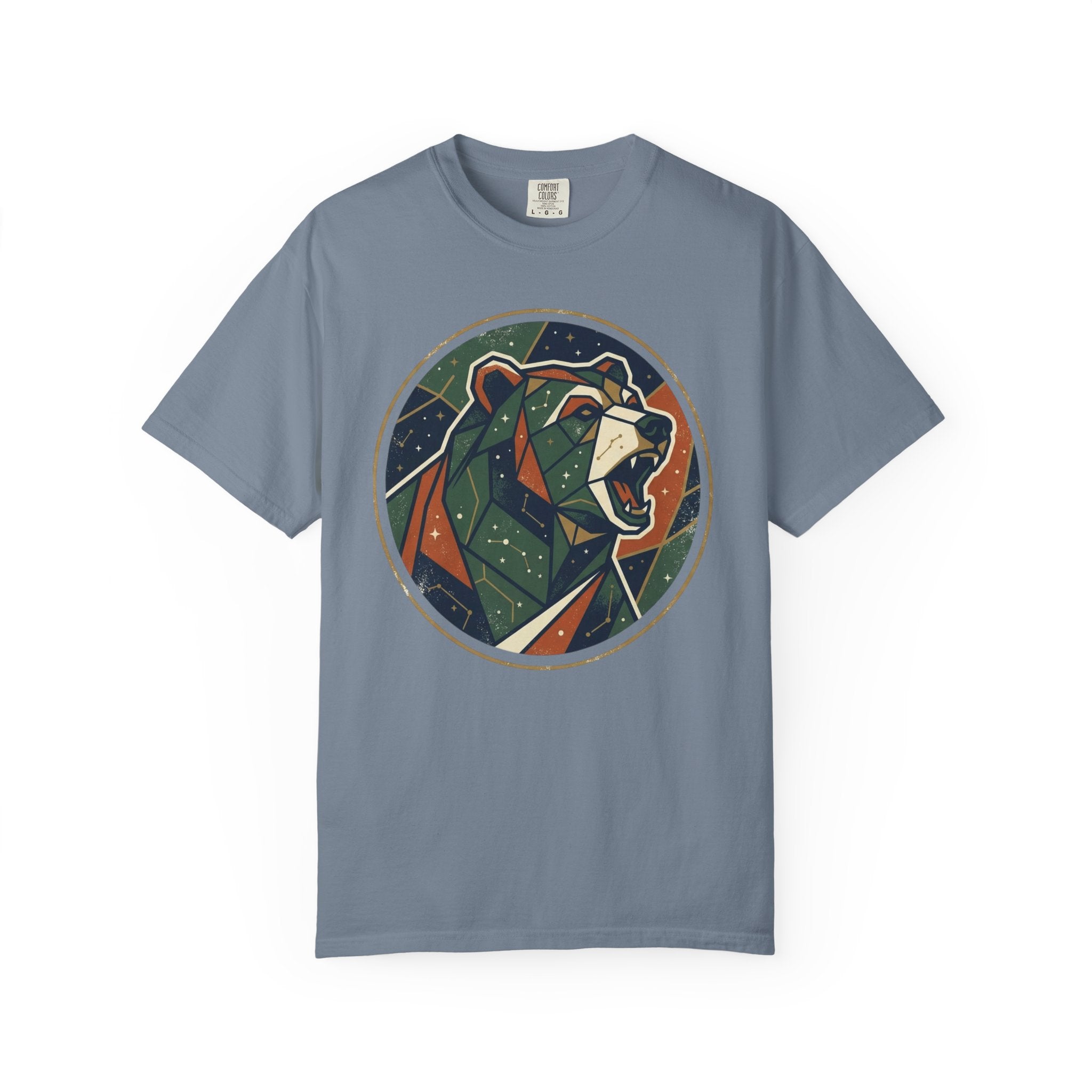 Bear Geometric Graphic T-Shirt