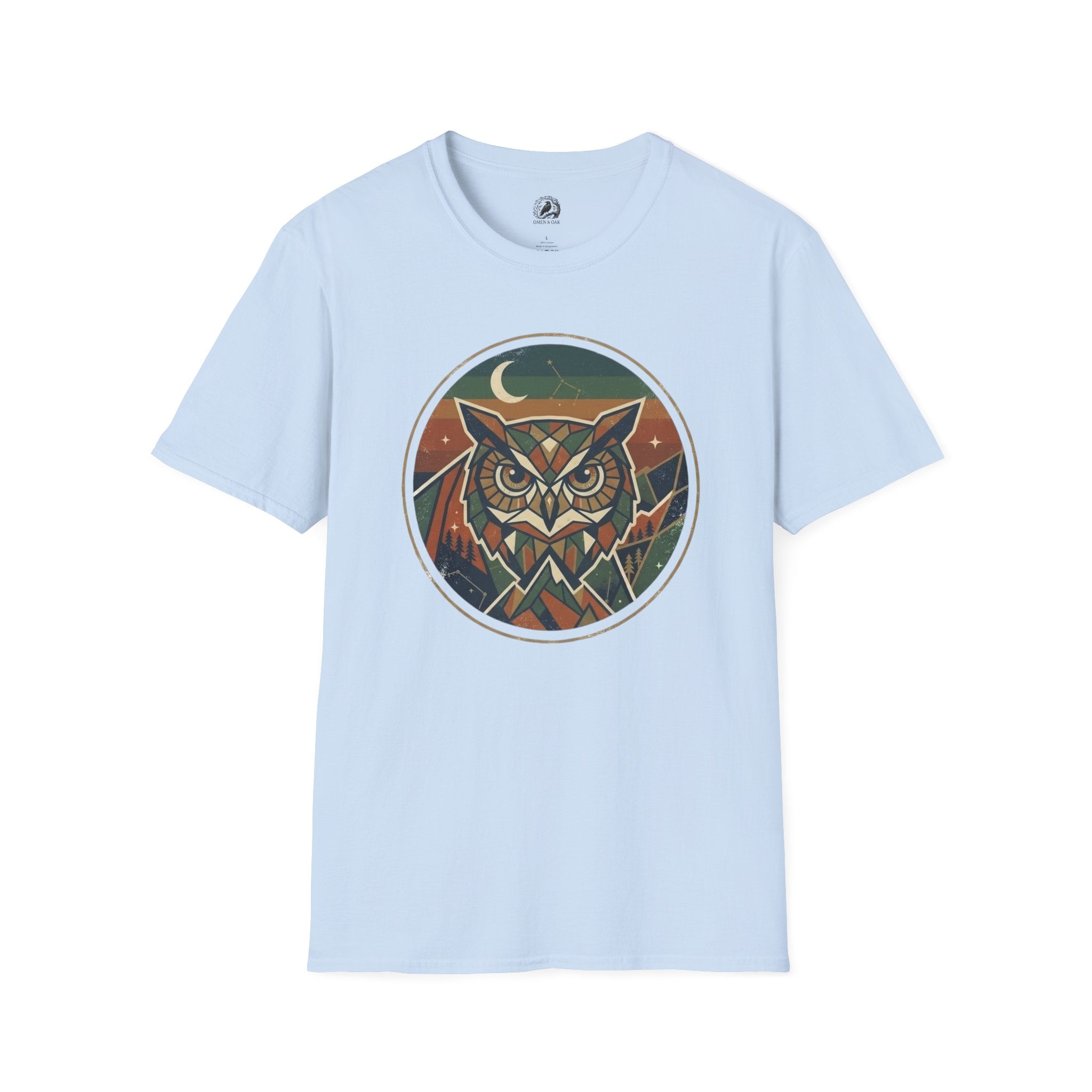 Vintage Mountain Owl T-Shirt