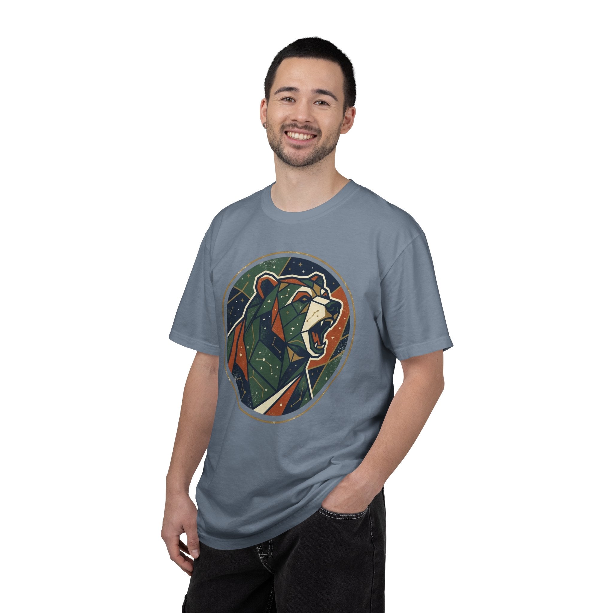 Bear Geometric Graphic T-Shirt