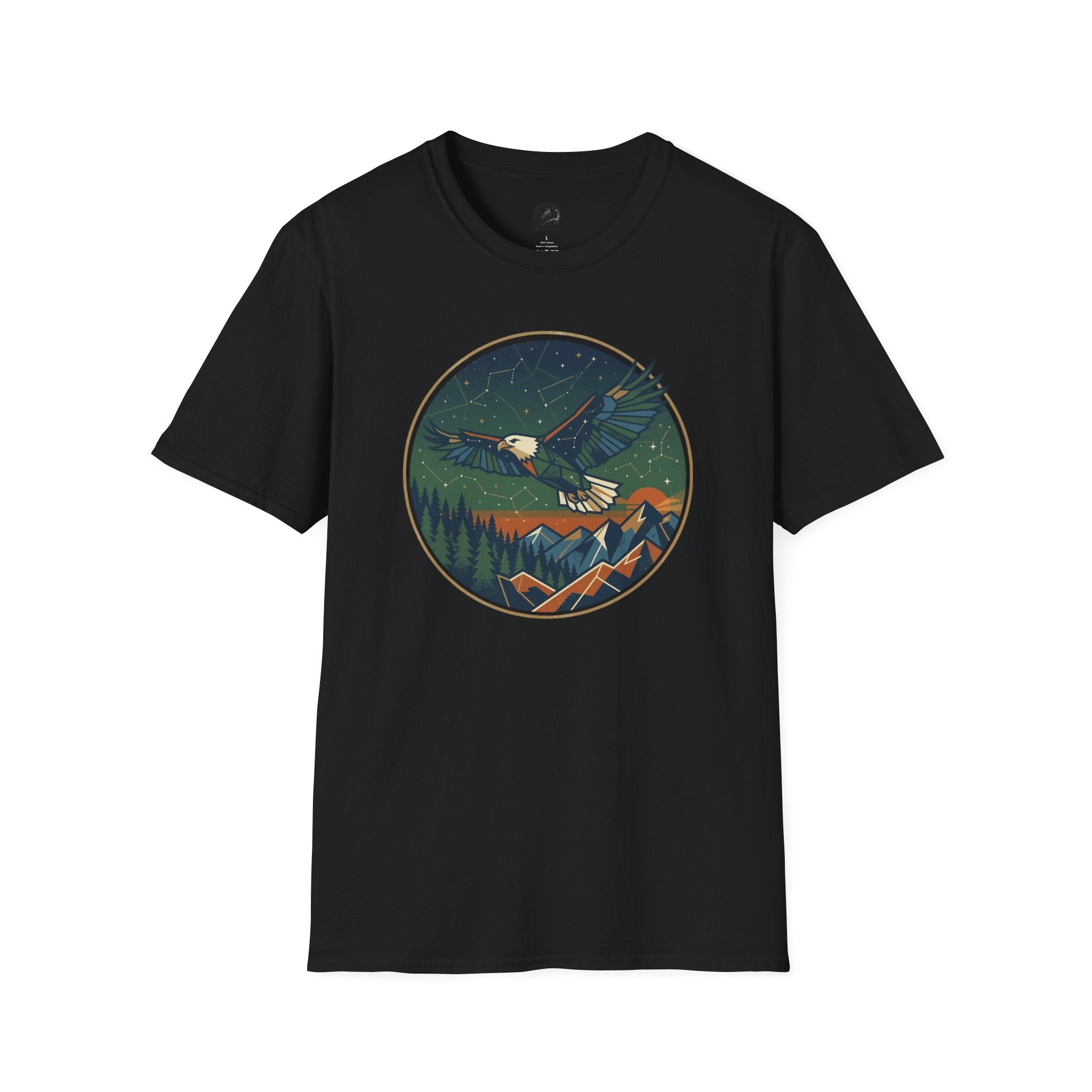 Eagle Mountain Graphic T-Shirt — Night Sky Adventure Tee