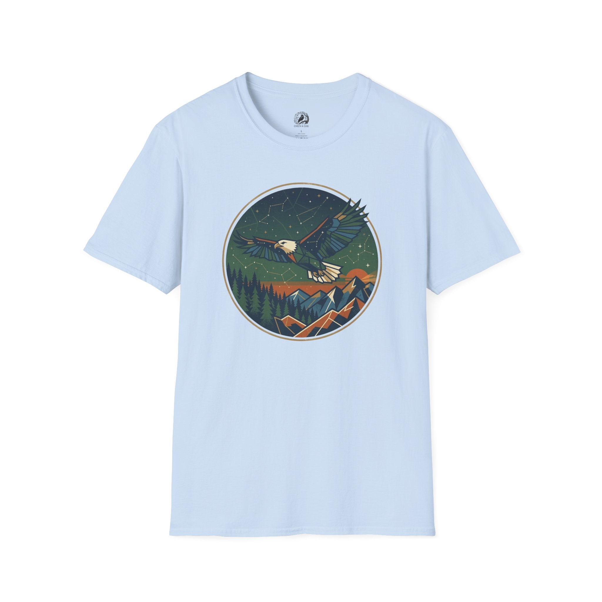 Eagle Mountain Graphic T-Shirt — Night Sky Adventure Tee