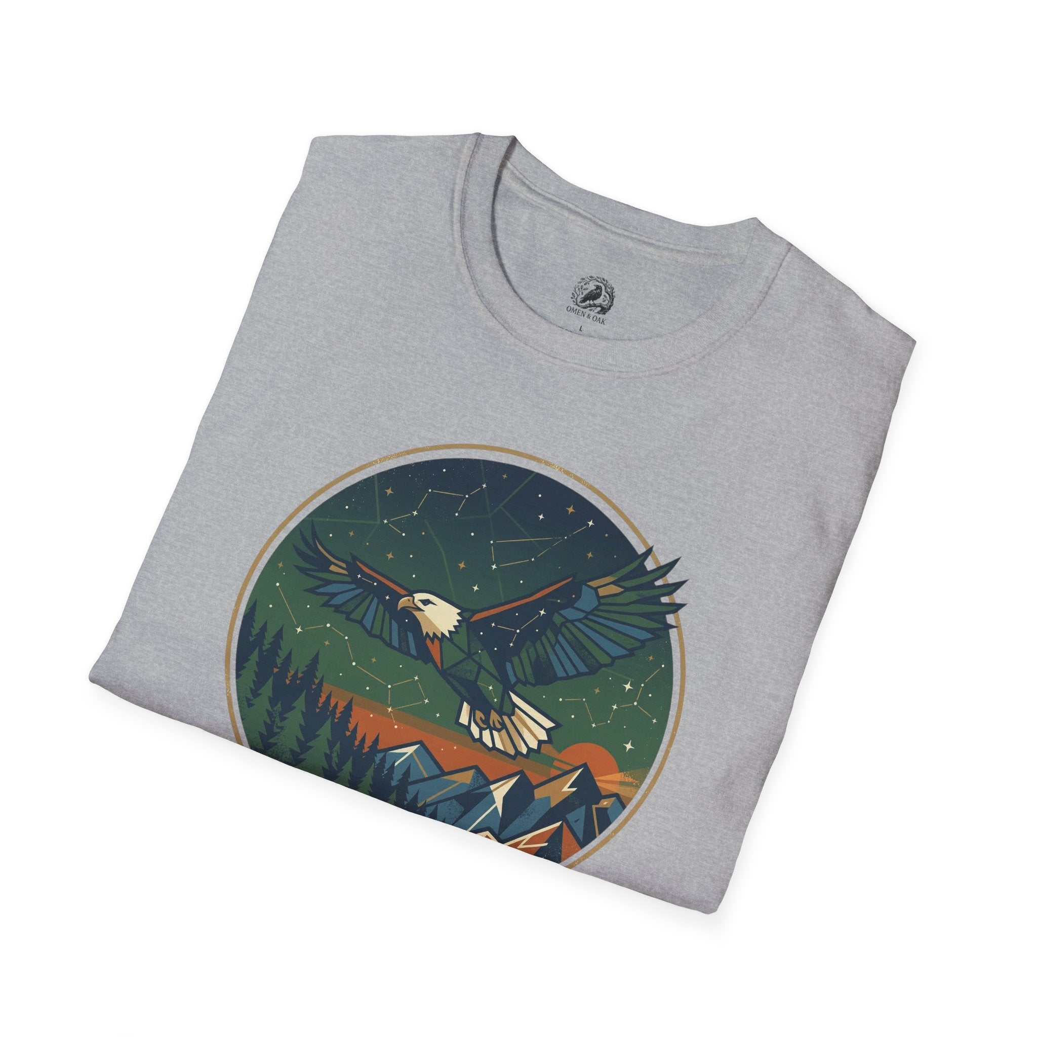 Eagle Mountain Graphic T-Shirt — Night Sky Adventure Tee