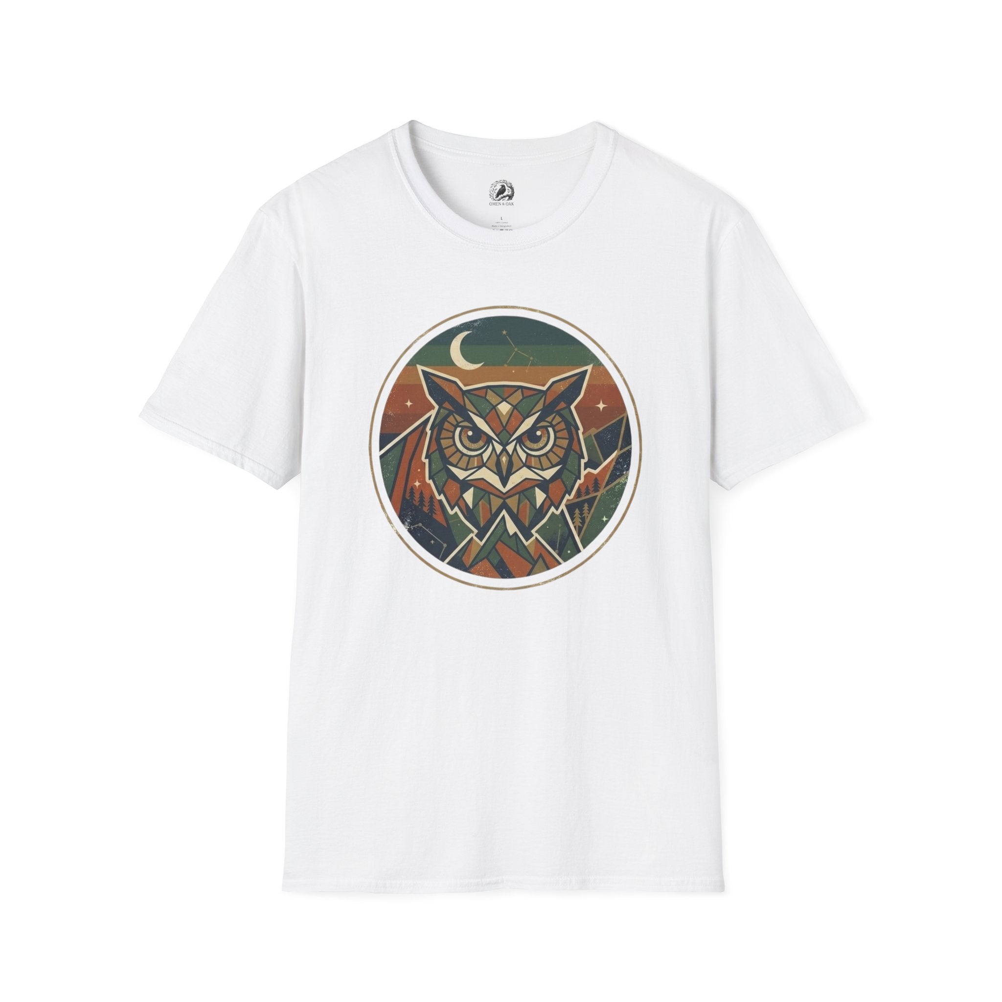 Vintage Mountain Owl T-Shirt