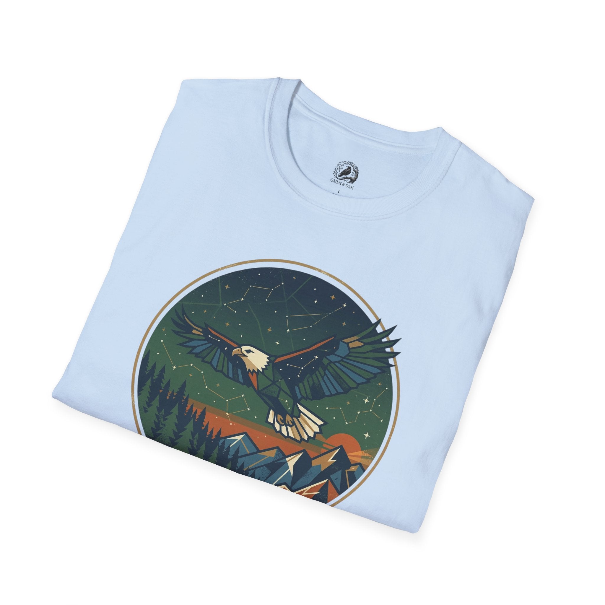Eagle Mountain Graphic T-Shirt — Night Sky Adventure Tee