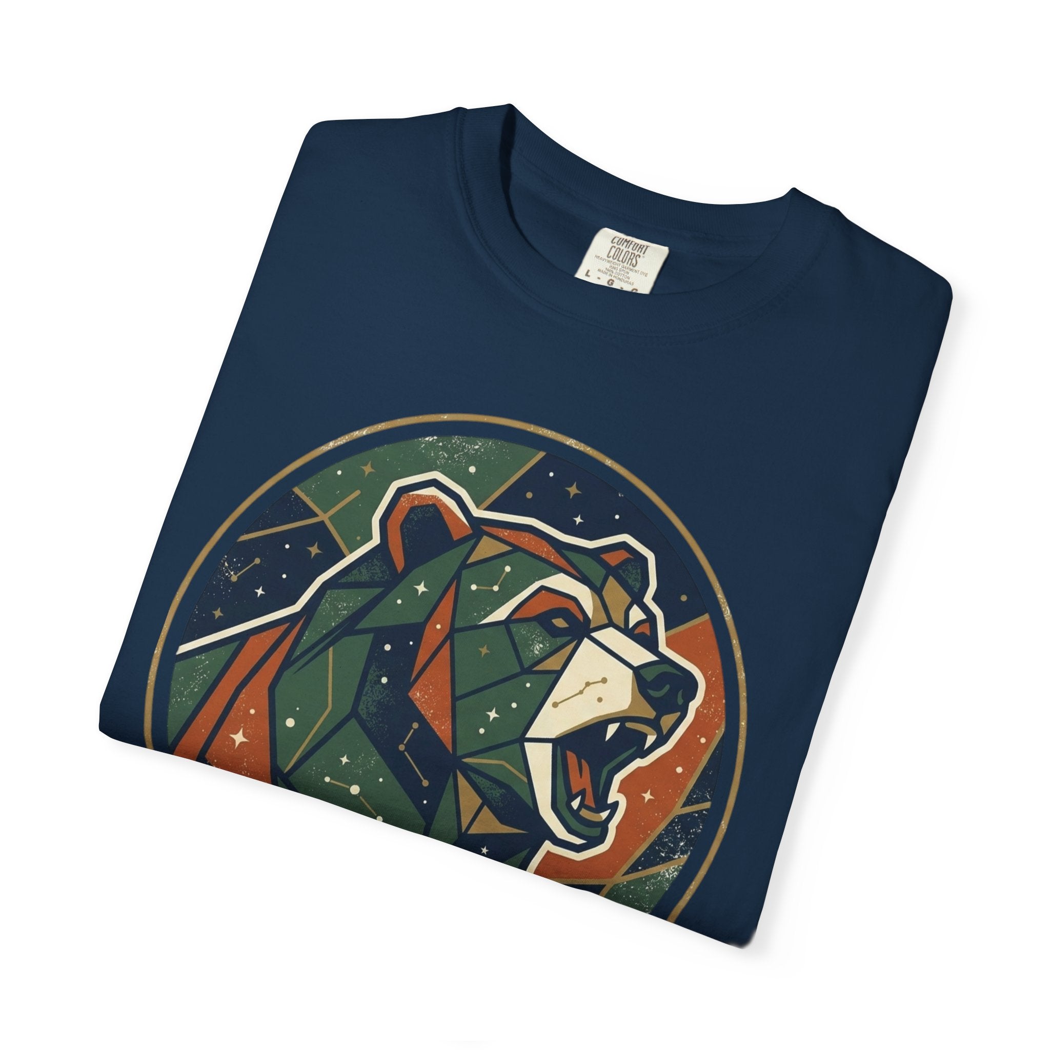 Bear Geometric Graphic T-Shirt