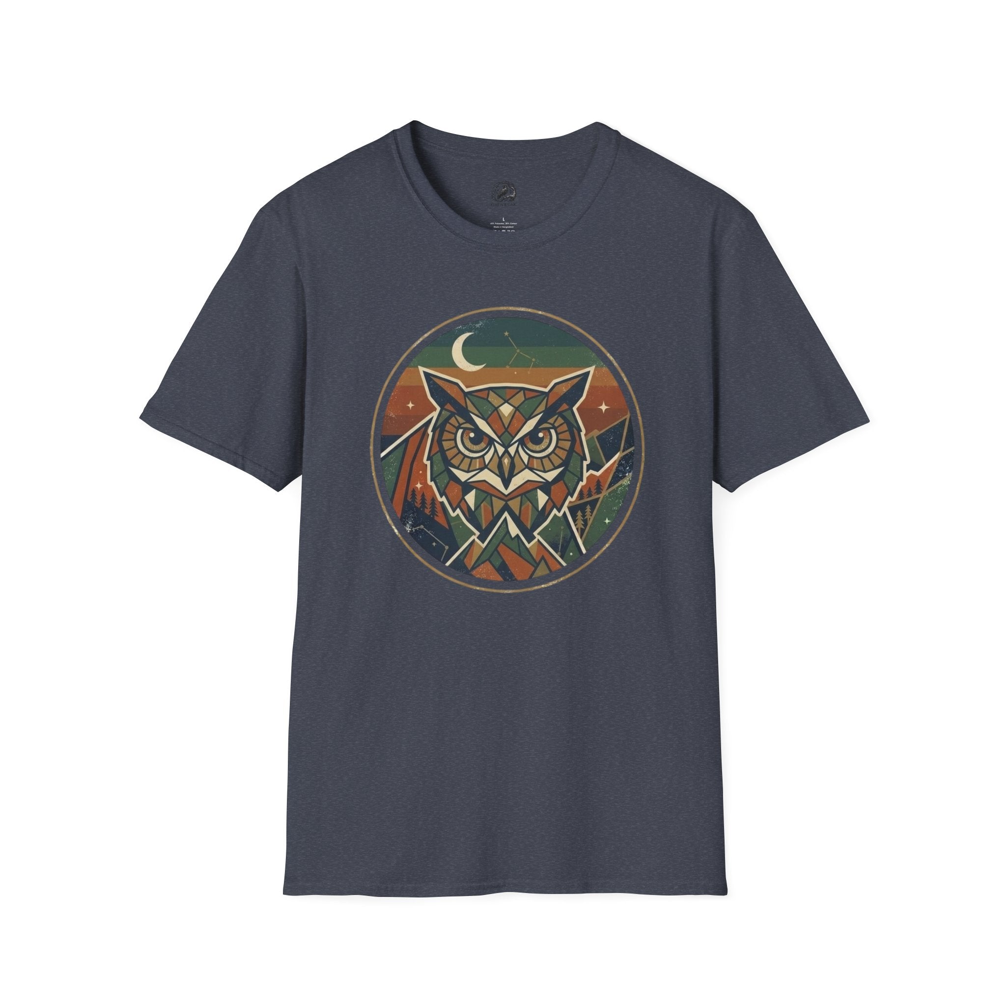 Vintage Mountain Owl T-Shirt